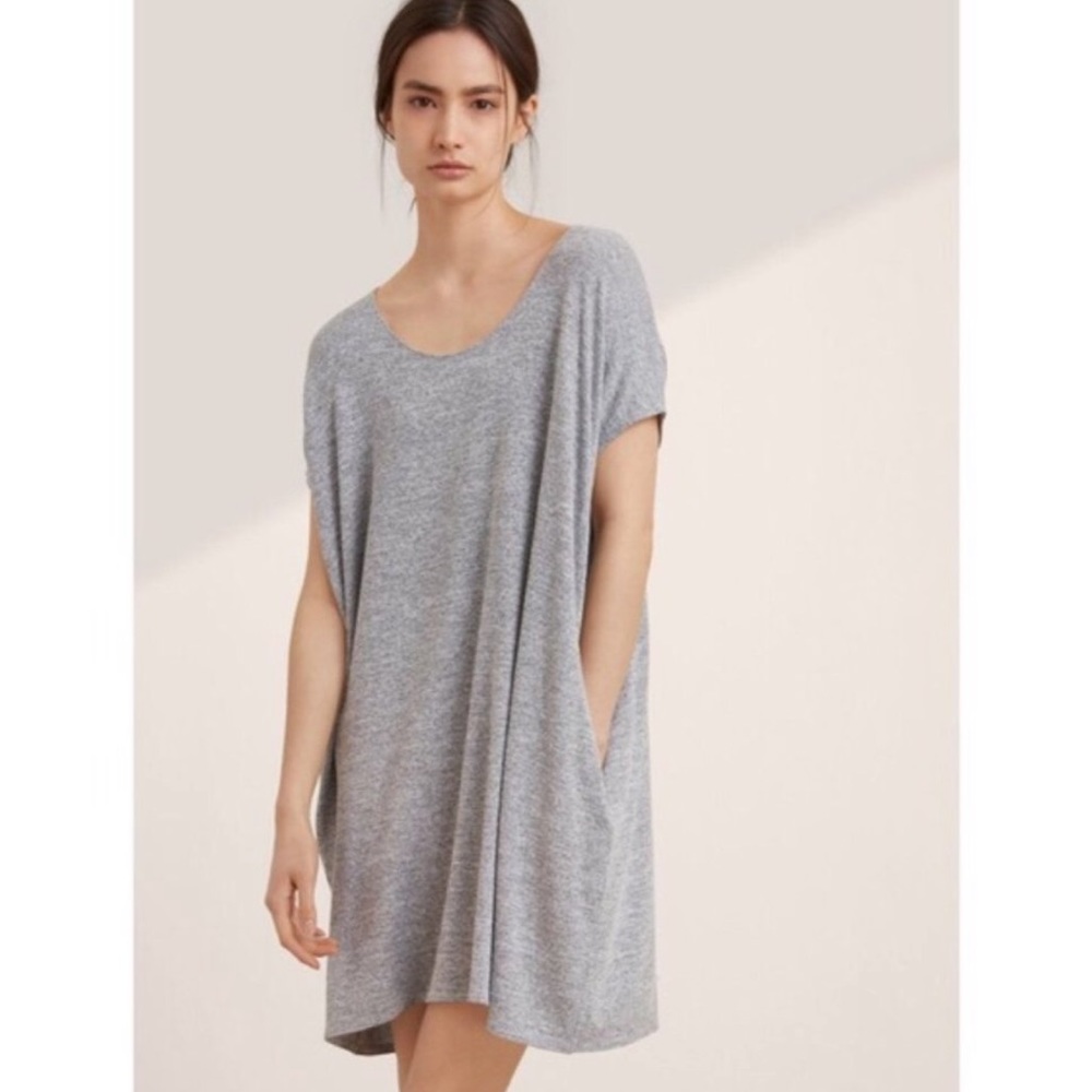 Aritzia Lorelei grey dress